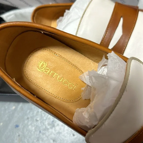 Carrucci Leather Brown Men’s Oxford Loafers Shoes, size 9.5 - Picture 8 of 8